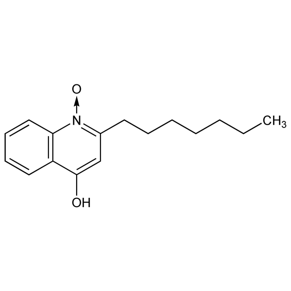 Graphical representation of HQNO