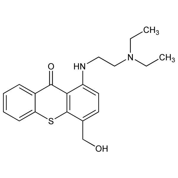 Graphical representation of Hycanthone