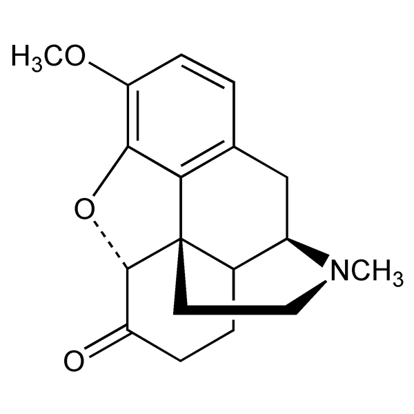 Graphical representation of Hydrocodone