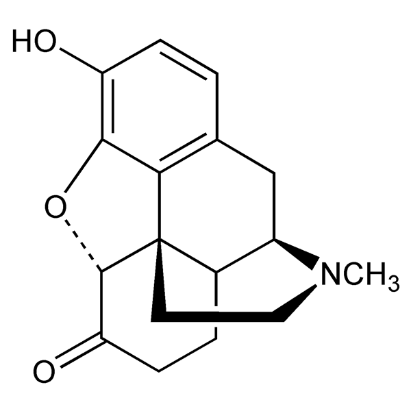 Graphical representation of Hydromorphone