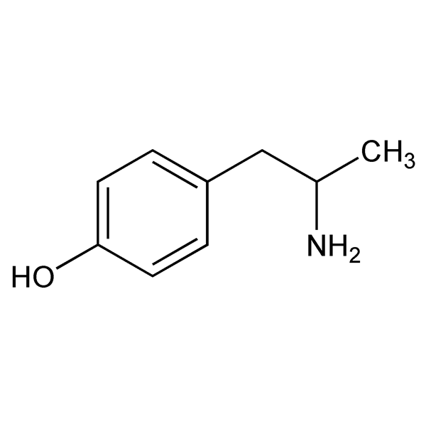 Graphical representation of Hydroxyamphetamine