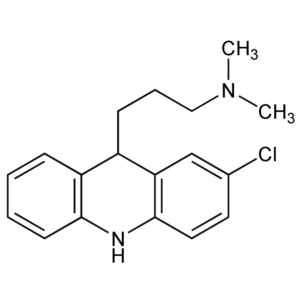 Graphical representation of Clomacran