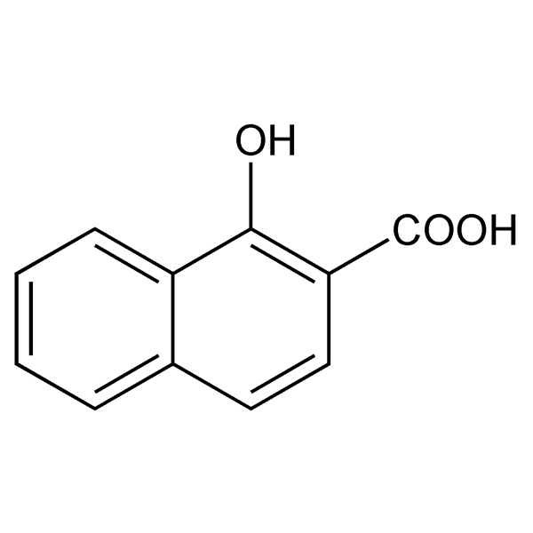 Graphical representation of 1-Hydroxy-2-naphthoic Acid