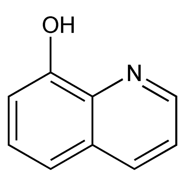 Graphical representation of 8-Hydroxyquinoline