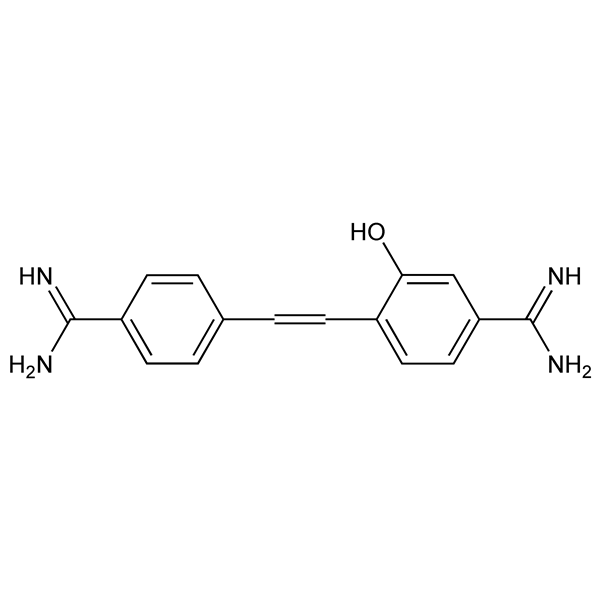 Graphical representation of Hydroxystilbamidine