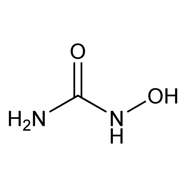 Graphical representation of Hydroxyurea