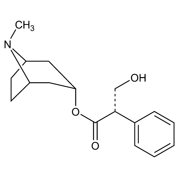 Graphical representation of Hyoscyamine