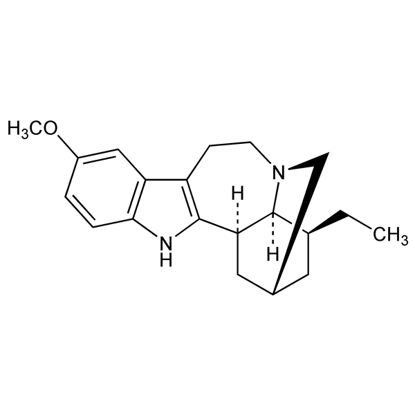 Graphical representation of Ibogaine