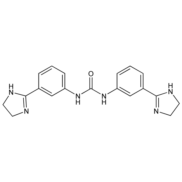 Graphical representation of Imidocarb