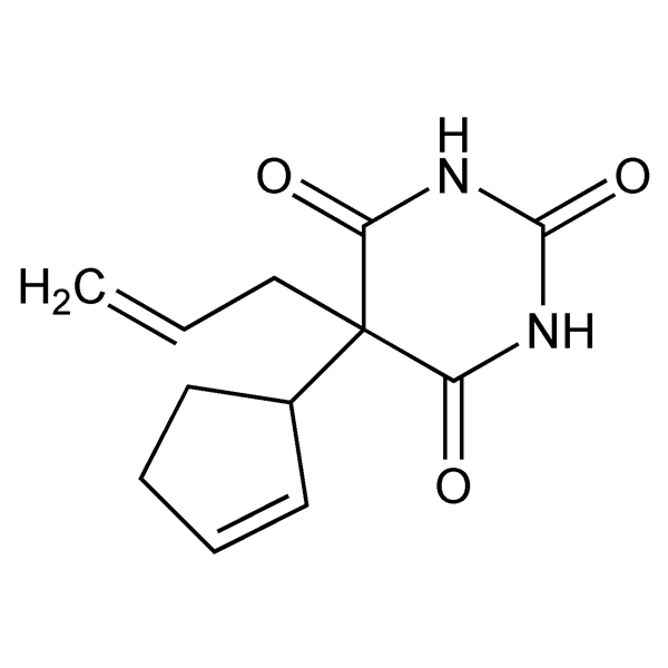 Graphical representation of Cyclopentobarbital