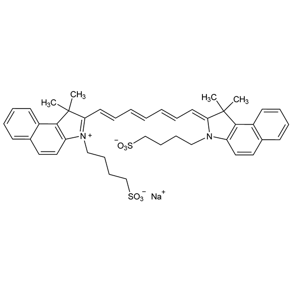 Graphical representation of Indocyanine Green