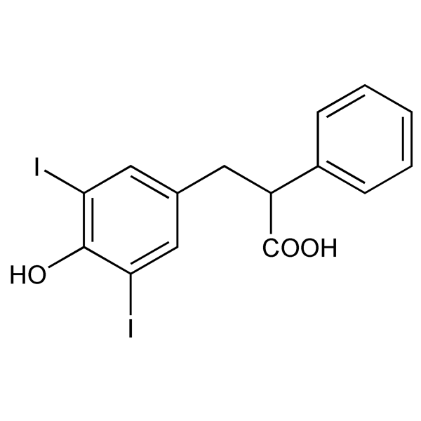 Graphical representation of Iodoalphionic Acid