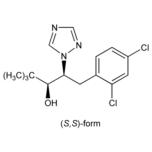 Graphical representation of Diclobutrazol