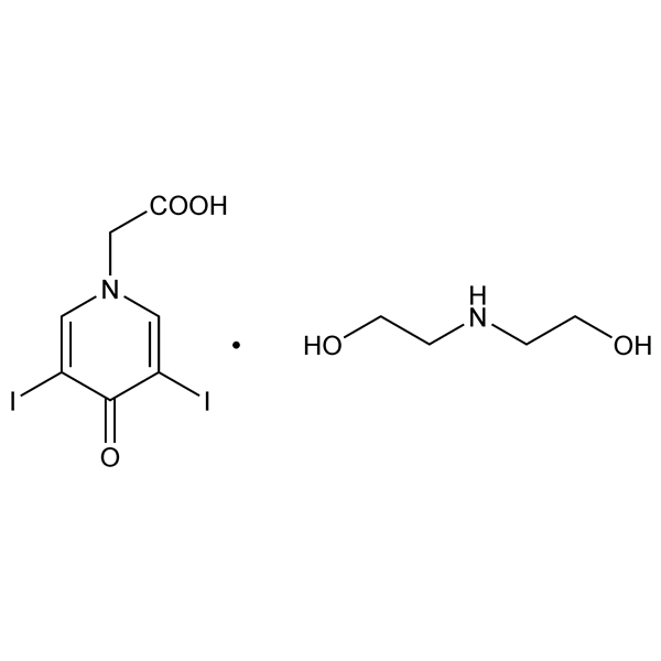 Graphical representation of Iodopyracet