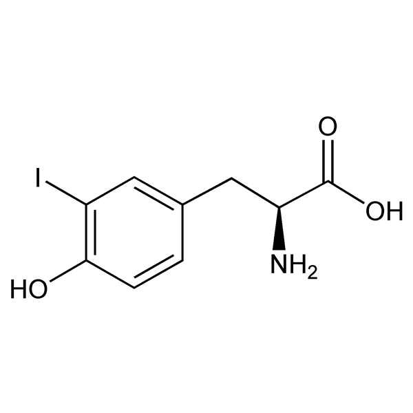 Graphical representation of 3-Iodotyrosine