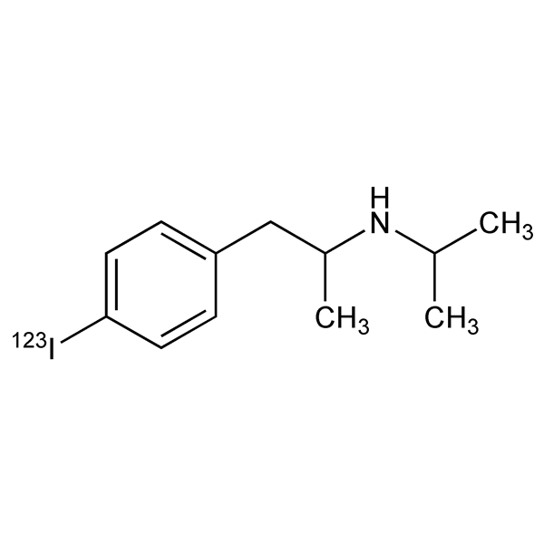 Graphical representation of Iofetamine I 123