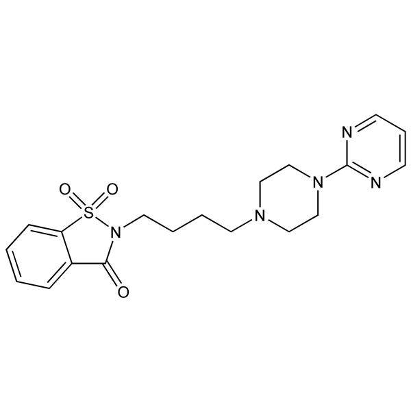 Graphical representation of Ipsapirone