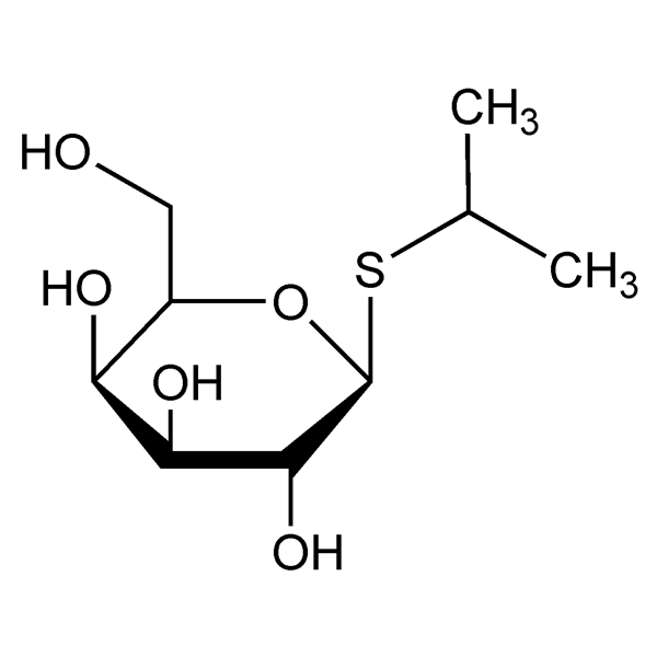 Graphical representation of IPTG