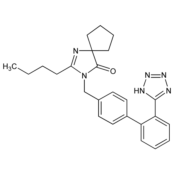 Graphical representation of Irbesartan