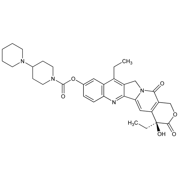 Graphical representation of Irinotecan