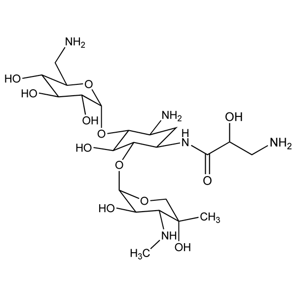 Graphical representation of Isepamicin