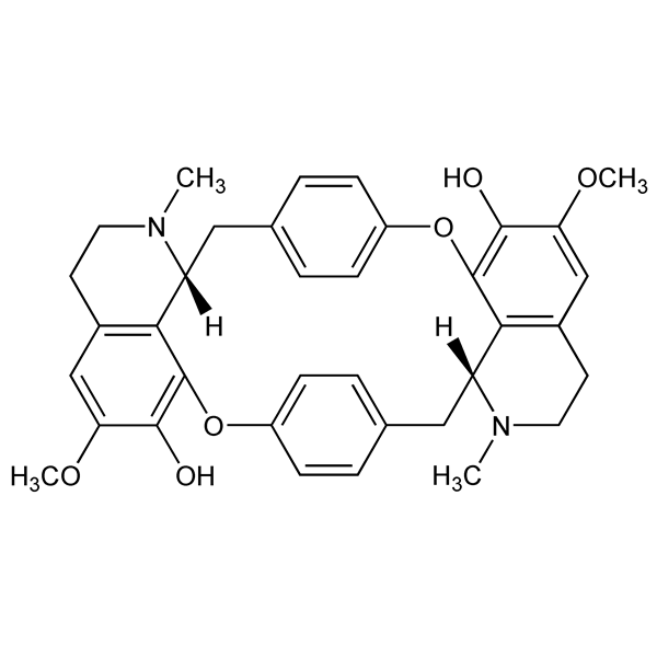 Graphical representation of Isochondrodendrine