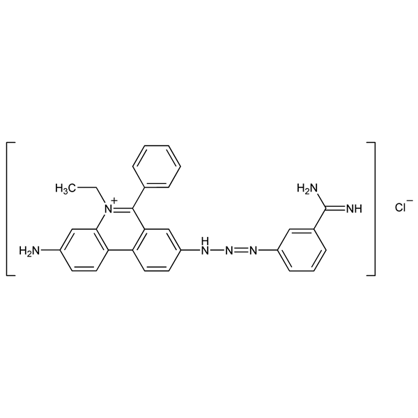 Graphical representation of Isometamidium Chloride