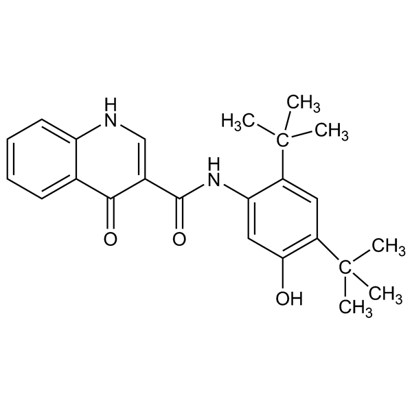 Graphical representation of Ivacaftor