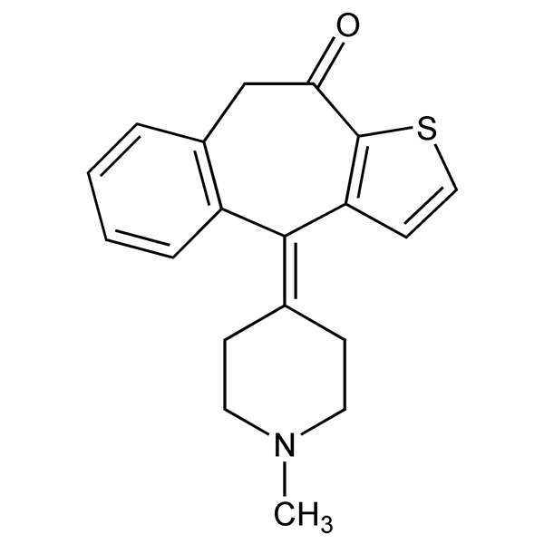 Graphical representation of Ketotifen