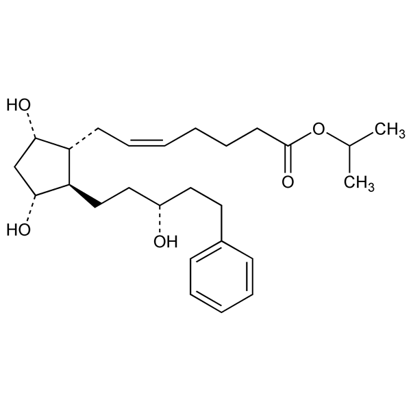 Graphical representation of Latanoprost