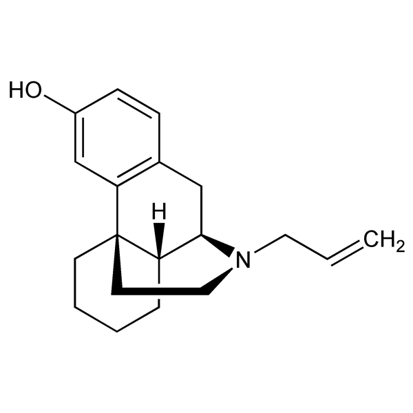 Graphical representation of Levallorphan