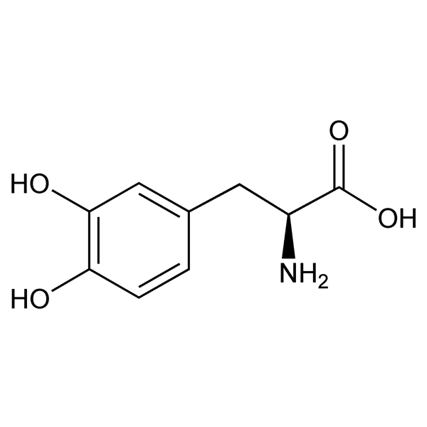 Graphical representation of Levodopa