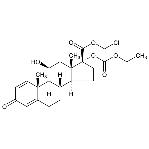 Graphical representation of Loteprednol Etabonate