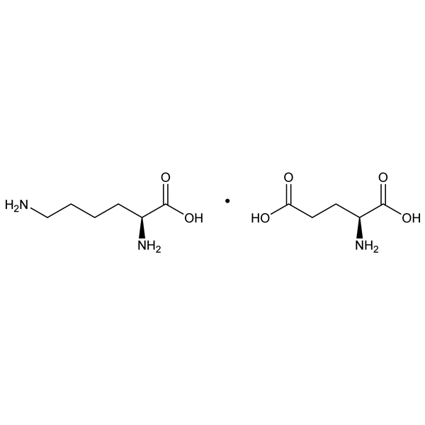 Graphical representation of L-Lysine L-Glutamate