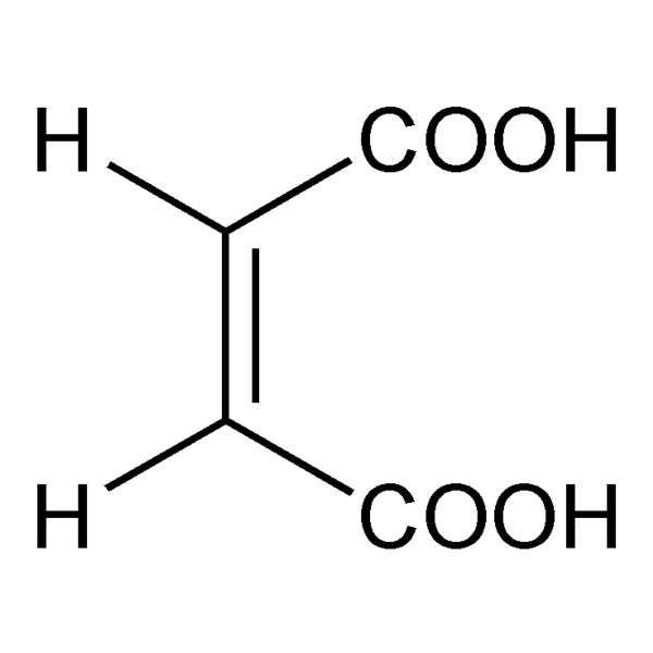 Graphical representation of Maleic Acid