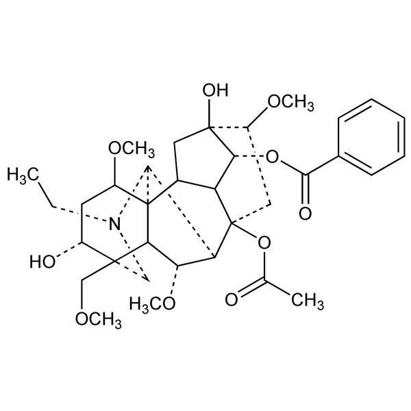 Graphical representation of Indaconitine