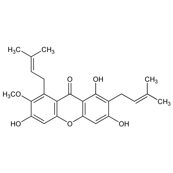 Graphical representation of Mangostin