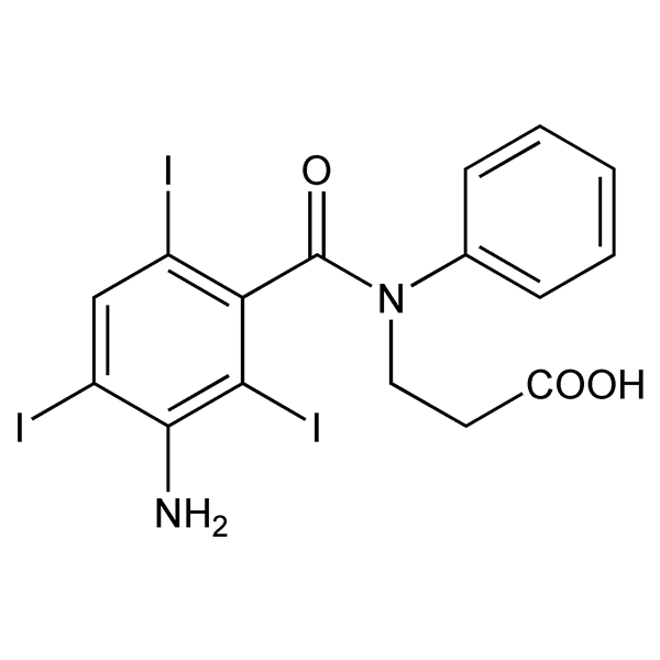 Graphical representation of Iobenzamic Acid