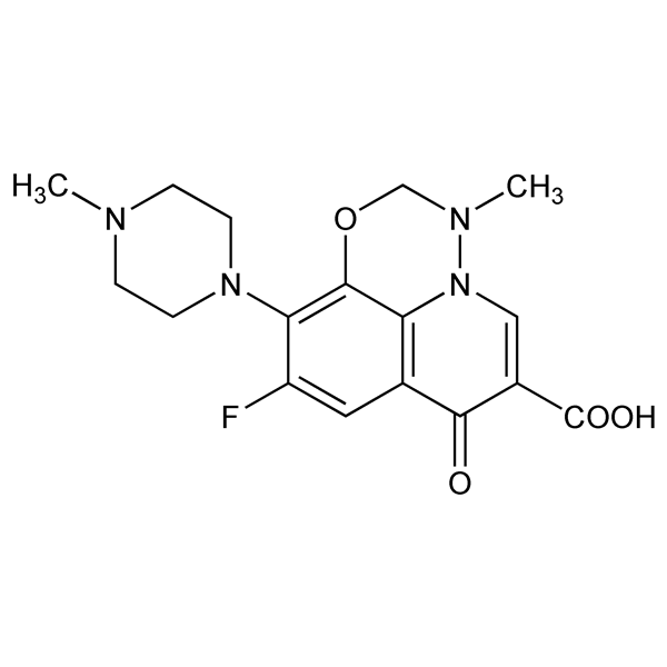 Graphical representation of Marbofloxacin