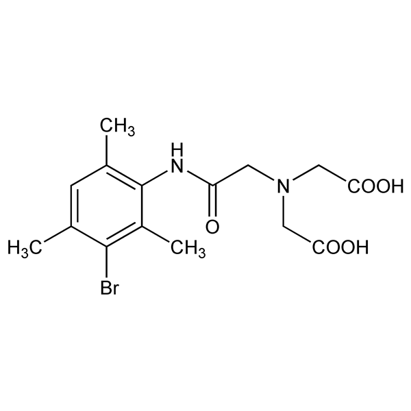 Graphical representation of Mebrofenin