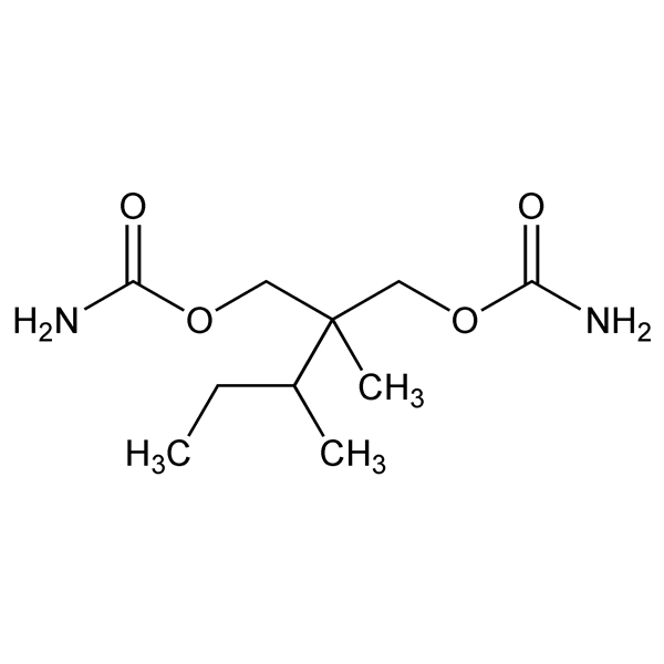 Graphical representation of Mebutamate