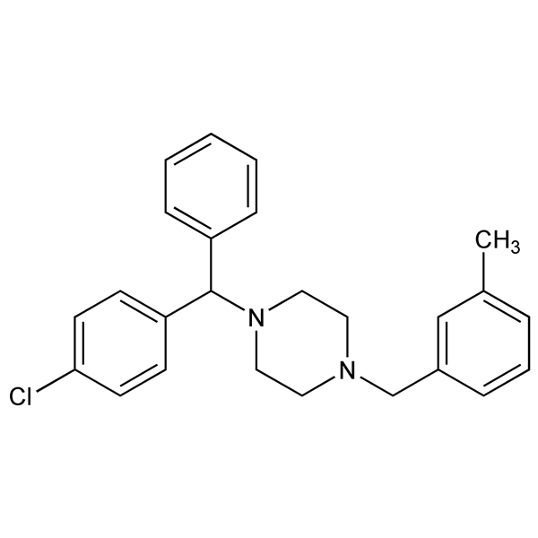 Graphical representation of Meclizine