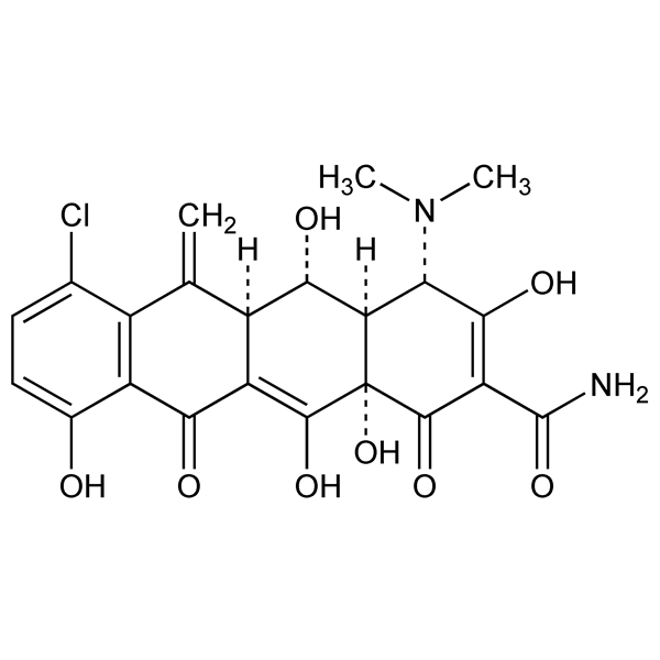 Graphical representation of Meclocycline