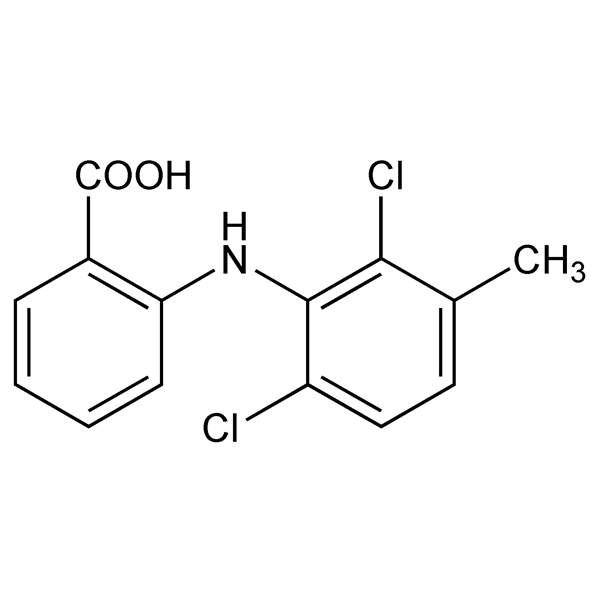 Graphical representation of Meclofenamic Acid