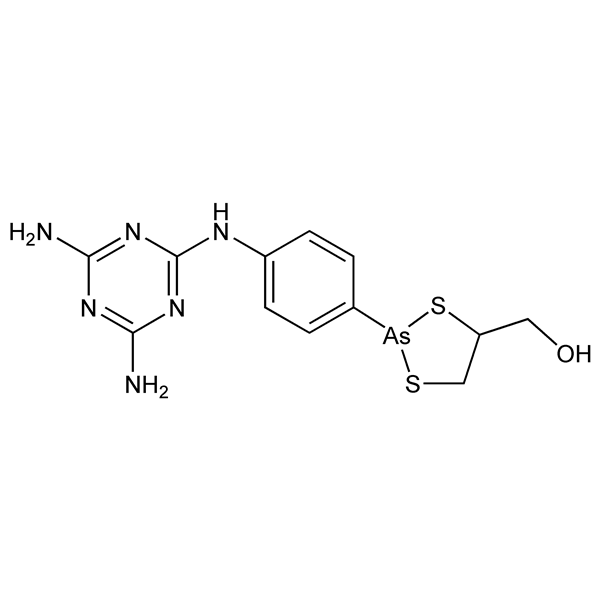 Graphical representation of Melarsoprol