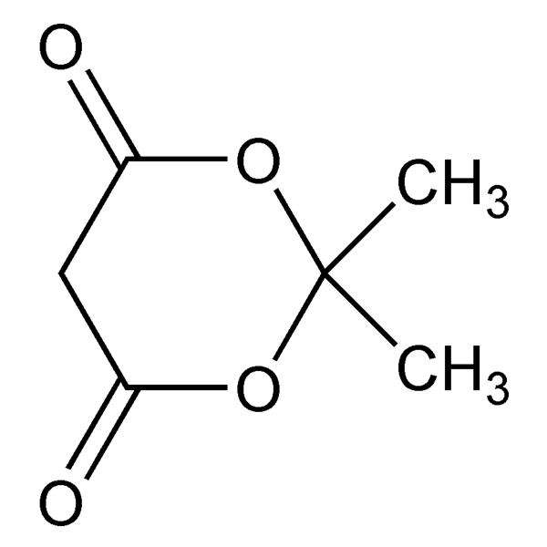 Graphical representation of Meldrum's Acid