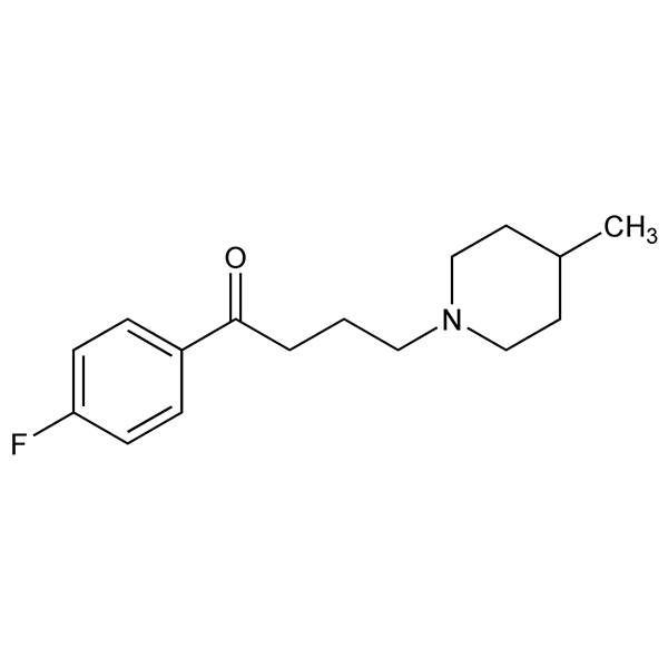 Graphical representation of Melperone