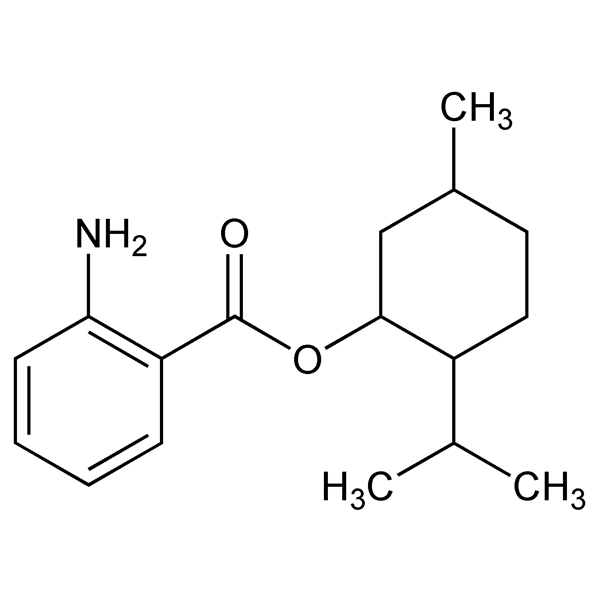 Graphical representation of Menthyl Anthranilate