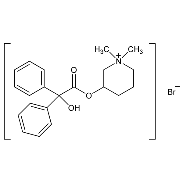 Graphical representation of Mepenzolate Bromide