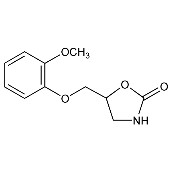 Graphical representation of Mephenoxalone